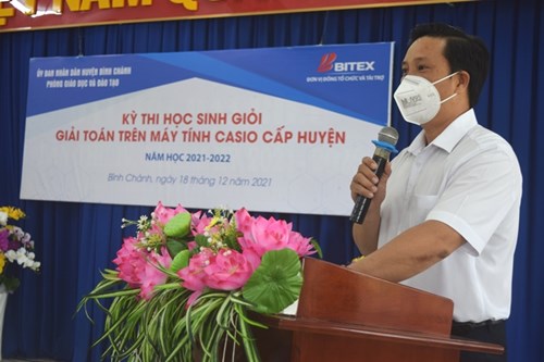 Hội thi học sinh giải toán nhanh bằng Máy tính cầm tay cấp Huyện - Năm học 2021- 2022