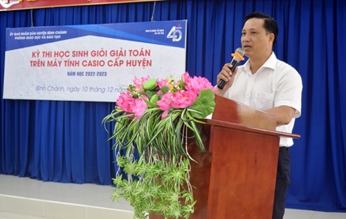 Hội thi học sinh giỏi giải toán bằng máy tính cầm tay CASIO cấp Huyện - Năm học 2022- 2023