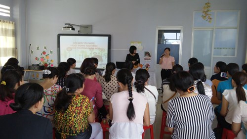Chuyên đề  Đổi mới tổ chức hoạt động tạo hình trong trường mầm non 