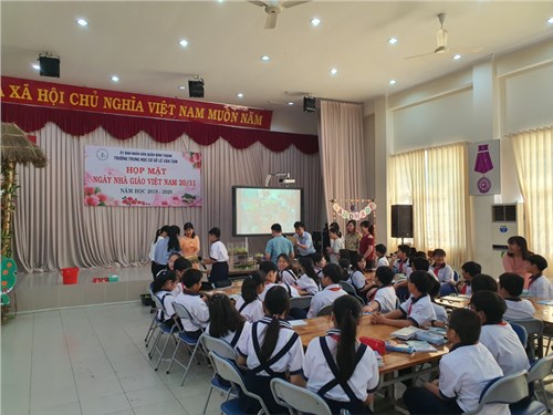 Chuyên đề Nghiên cứu khoa học Trường THCS Lê Văn Tám mừng ngày 20/11/2019