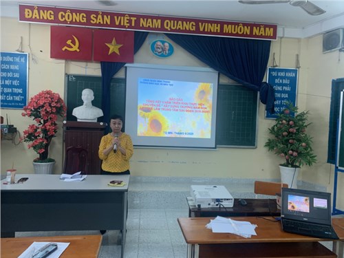 Báo cáo tổng kết 5 năm triển khai thực hiện chuyên đề  xây dựng trường mầm non lấy trẻ làm trung tâm giai đoạn 2016-2020