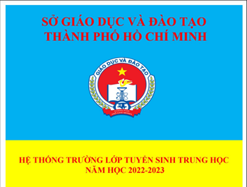 Hệ thống trường lớp Tuyển sinh trung học năm học 2022 - 2023