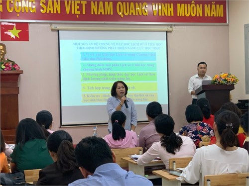 Chuyên đề Giáo dục Lịch sử ngày 24/12/2019