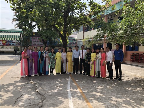 Khảo sát sơ bộ trường tiểu học Bình Lợi Trung