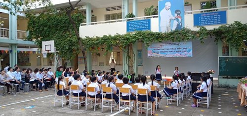 Chuyên đề Âm nhạc tại trường TH Chu Văn An