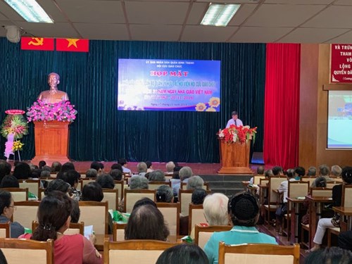 Hội cựu giáo chức kỷ niệm 20-11-2018