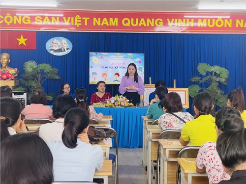 Chuyên đề  Giáo dục kỹ năng sống cho trẻ mầm non 