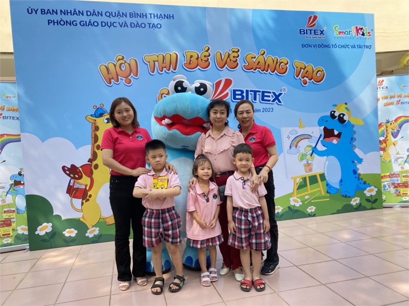 Hội thi  Bé vẽ sáng tạo cùng Bitex 
