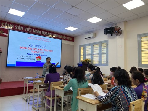 Sinh hoạt TT 27/2020 Quy định đáng giá học sinh Tiểu học