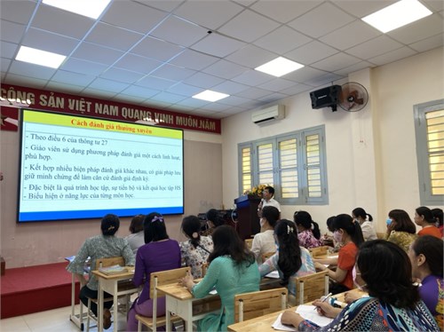 Sinh hoạt TT 27/2020 Quy định đánh giá học sinh Tiểu học