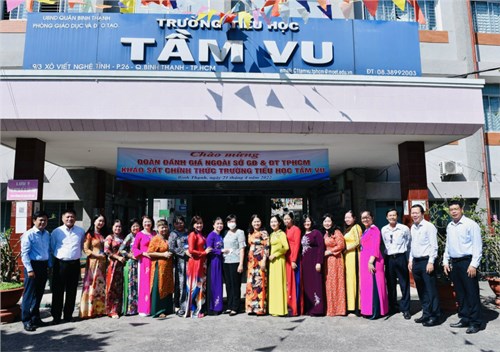 Đánh giá ngoài trường TH Tầm Vu