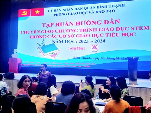 Tập huấn Giáo dục STEM cấp Tiểu học