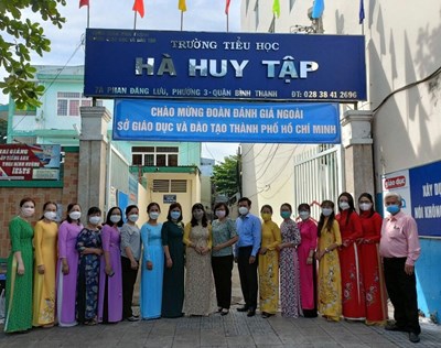 Đánh giá ngoài trường TH Hà Huy Tập