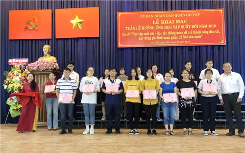 Hưởng ứng “tuần lễ học tập suốt đời” năm 2019 với chủ đề: “học tập suốt đời - học tập thông minh để trở thành công dân tốt, xây dựng gia đình hạnh phúc, xã hội văn minh”