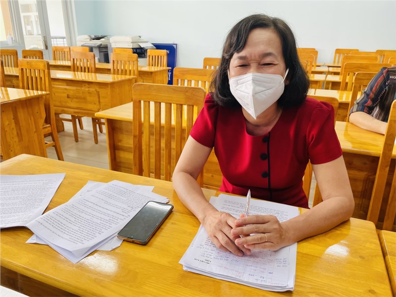 Phòng mầm non tổ chức duyệt kế hoạch năm học 2021-2022.