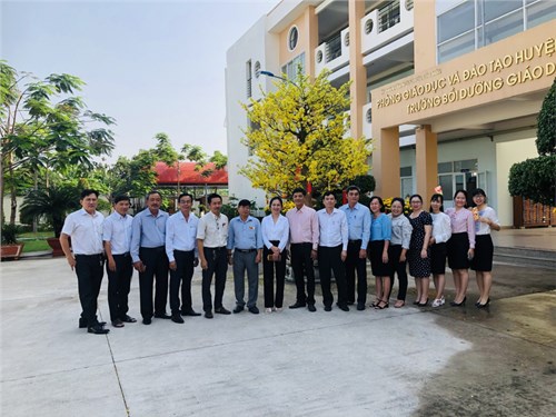 Phòng giáo dục và đào tạo - trường bồi dưỡng giáo dục - họp mặt đầu xuân tân sửu 2021