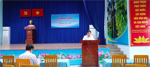 Khai giảng lớp bồi dưỡng tổ trưởng chuyên môn trường mầm non, tiểu học và trung học cơ sở năm học 2021-2022.
