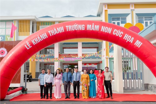 Lễ Khánh Thành Trường Mầm Non Cúc Họa Mi