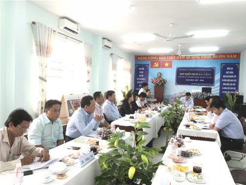 Sáng ngày 2 tháng 2 năm 2018 họp khối thi đua 4 lần 2 tại Bình Chánh.(Hóc môn,Củ chi,Bình chánh, Nhà bè, Cần giờ)