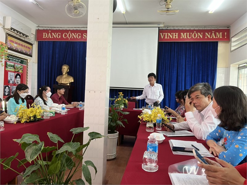 Hội thi Giáo viên dạy giỏi cấp Huyện, xét chọn Giáo viên dạy giỏi giải thưởng  Viên phấn vàng  lần XIII năm học 2022-2023 (Giáo dục Tiểu học)