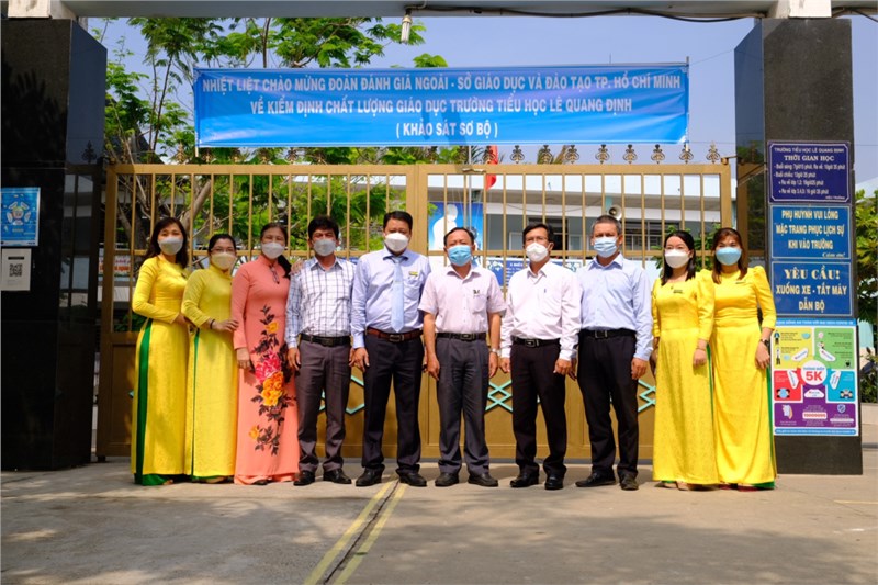 Kiểm định chất lượng giáo dục Trường Tiểu học Lê Quang Định