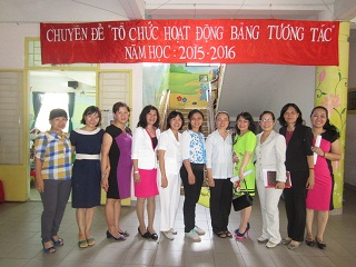 Thực hiện bảng tương tác ở MG Hương Sen