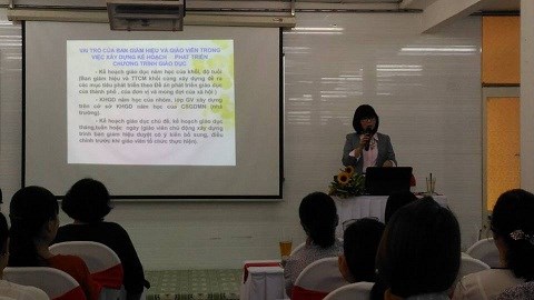 TẬP HUẤN THÔNG TƯ SỐ 28/2016/TT-BGDĐT về HƯỚNG DẪN THỰC HIỆN CHƯƠNG TRÌNH GDMN  có sửa đổi bổ sung.