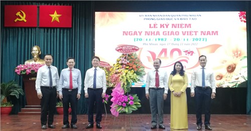 Lễ kỷ niệm 40 năm ngày nhà giáo việt nam 20-11 (20/11/1982-20/11/2022)