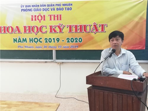Hội thi “khoa học kỹ thuật” năm học 2019 - 2020