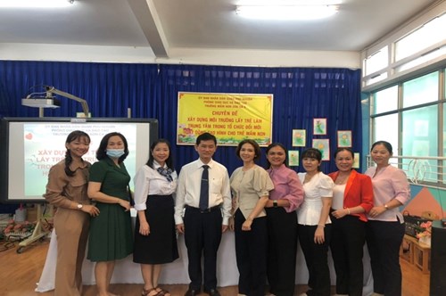 CHUYÊN ĐỀ XÂY DỰNG MÔI TRƯỜNG LẤY TRẺ LÀM TRUNG TÂM TRONG TỔ CHỨC ĐỔI MỚI HOẠT ĐỘNG TẠO HÌNH CHO TRẺ MẦM NON Tháng 6 - Năm học : 2021 – 2022