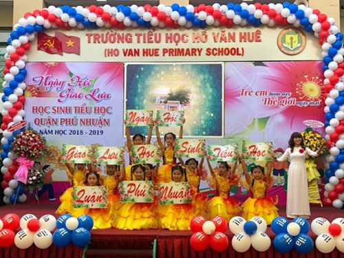 Ngày hội giao lưu học sinh tiểu học quận phú nhuận
năm học 2018 – 2019
