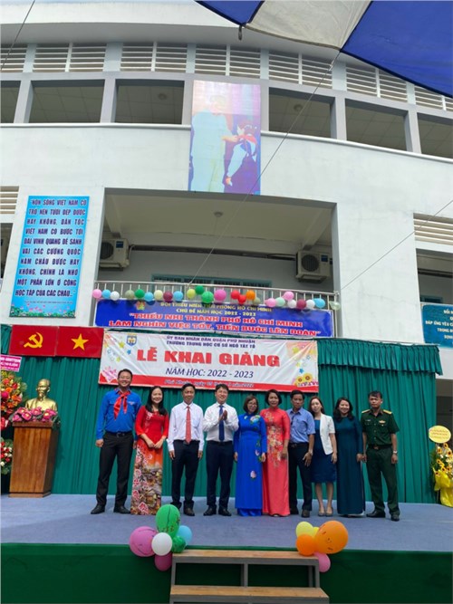 Lễ khai giảng năm học 2022 - 2023