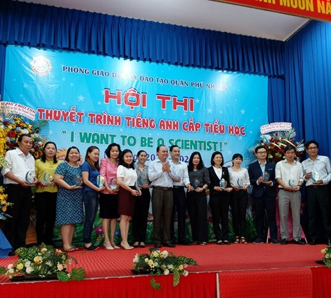 Hội thi thuyết trình tiếng anh cấp tiểu học
“i want to be a scientist!”
năm học 2020 – 2021
