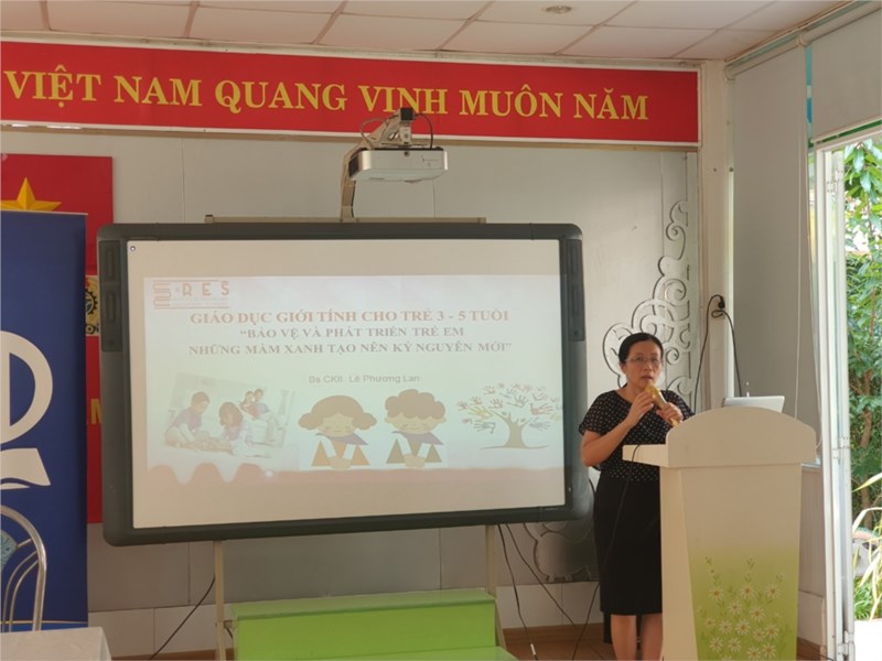 Chuyên đề “Các hoạt động Giáo dục giới tính Era cho trẻ 3 – 5 tuổi”, nội dung “Kỹ năng phòng tránh xâm hại”