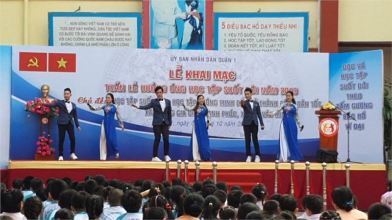 Quận 1 khai mạc Tuần lễ hưởng ứng học tập suốt đời năm 2019