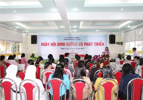 Ngày hội “Dinh dưỡng và phát triển” mầm non Quận 1 năm 2019