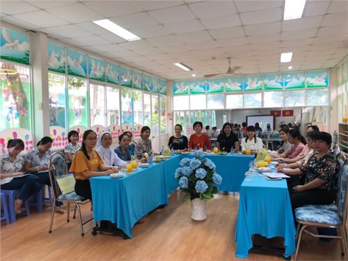 Chuyên đề bồi dưỡng chuyên môn với nội dung “Xây dựng kế hoạch giáo dục - thực hiện chương trình giáo dục mầm non”