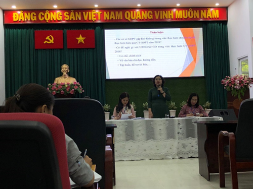 Hội nghị triển khai thực hiện chương trình giáo dục phổ thông 2018