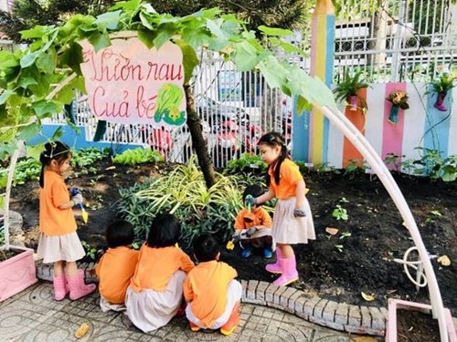 Chuyên đề “Xây dựng môi trường thiên nhiên trong tổ chức hoạt động và tăng cường vận động cho trẻ”