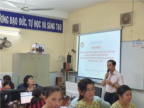 Tập huấn triển khai hệ thống quản lý giáo dục mầm non và ứng dụng hệ điều hành Enetviet trên cơ sở dữ liệu Ngành Giáo dục và Đào tạo