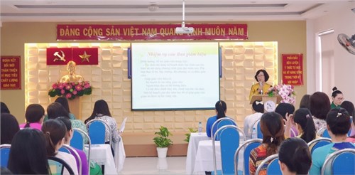 Hội nghị tổng kết 5 năm thực hiện chuyên đề “Xây dựng trường mầm non lấy trẻ làm trung tâm”, giai đoạn 2016-2020