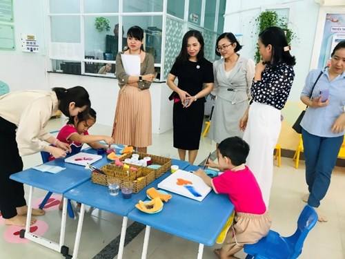 Chuyên đề “đổi mới tổ chức hoạt động tạo hình cho trẻ trong trường mầm non”