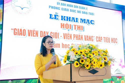 Lễ Khai mạc Hội thi“Giáo viên Giỏi- Viên phấn vàng” và Hội thi“Tổ trưởng chuyên môn giỏi- Cánh chim đầu đàn” cấp tiểu học năm học 2022-2023