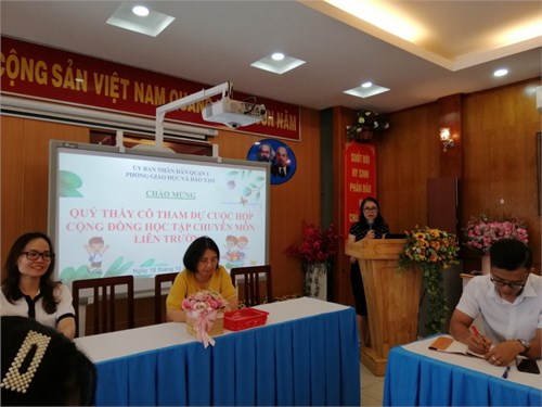 Cộng đồng học tập chuyên môn liên trường - Quận 1