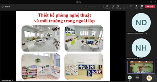 Chuyên đề “phát triển năng lực giáo viên trong tổ chức hoạt động tạo hình”