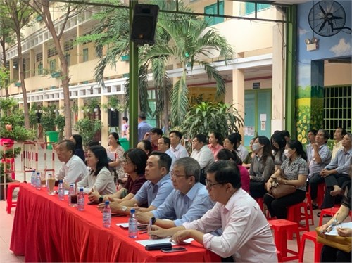Phòng Giáo dục và Đào tạo tổ chức chuyên đề “Hoạt động thực hành và trải nghiệm các đại lượng tỉ lệ trong thực tế môn Toán 7”