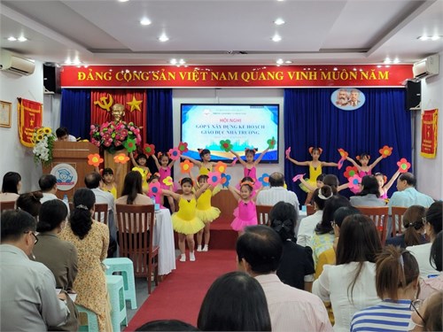 Hội nghị góp ý, xây dựng kế hoạch giáo dục nhà trường Cấp tiểu học - Năm học 2023 - 2024