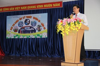 Hội thi Khéo tay Kỹ thuật cấp quận năm học 2019 – 2020.
