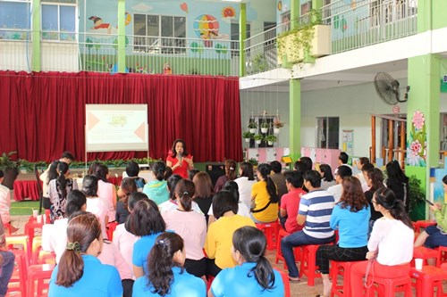 “Hội thảo giáo dục giới tính cho trẻ mầm non từ 3 - 5 tuổi” năm học 2019 - 2020.
