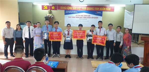 Kỳ thi Giải toán nhanh bằng máy tính cầm tay cấp quận năm học 2020 - 2021 